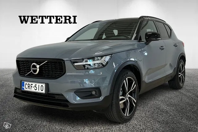 Volvo XC40 T5 TwE R-Design Edition aut / Voc / Led-valot / Adapt.vak.nop.säädin Image 1